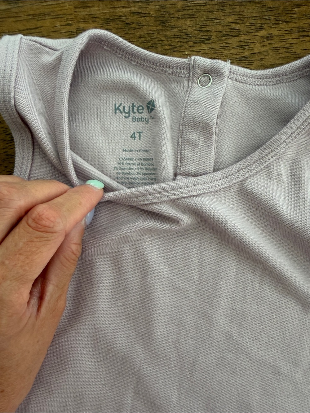 ✨NWOT Kyte Baby Bamboo Jersey Tank Jogger Set - Picture 5 of 6